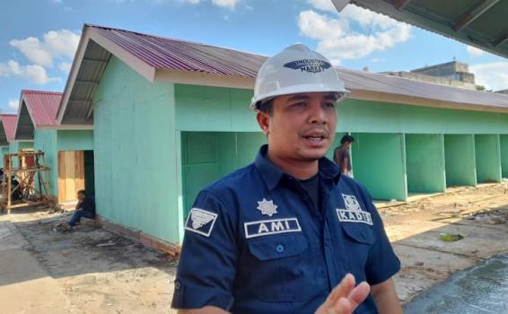 Segera Ditempati, 220 Calon Penghuni Kios di TPS Pasar Cik Puan Sudah Diundi   